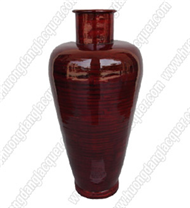bamboo high vase