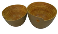 Set of 2 hole bowls