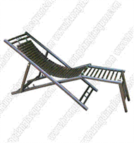 beach chair with footrest