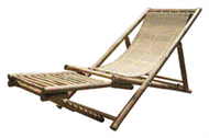 beach chair with footrest