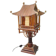Bamboo sleeping lamp