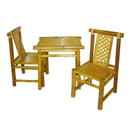 set of tea table & 2 chairs