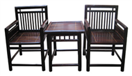 set of tea table & 2 chairs