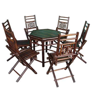 set of hexagon table & 6 chairs