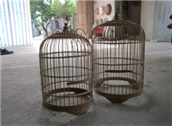 set of 2 bird cages