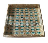  set of 3 lacquer trays