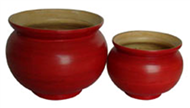 set of 2 round jar