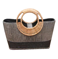 Vietnam Bamboo & Jute handbag