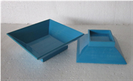 set of 2 square bowls