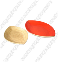 bamboo oval dish