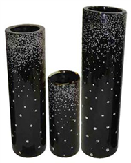 set of 3 flower vases