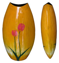 Lacquer vase 