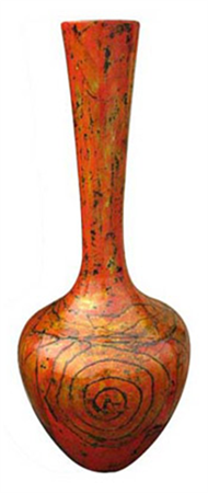 Lacquer vase