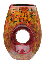 Lacquer vase