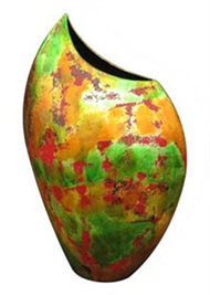 Lacquer vase