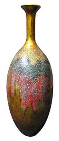 Lacquer vase