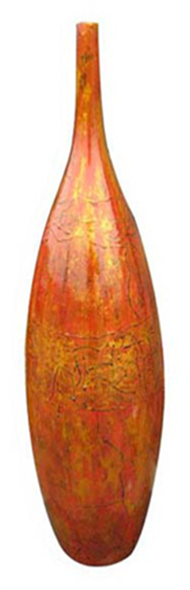 Lacquer vase