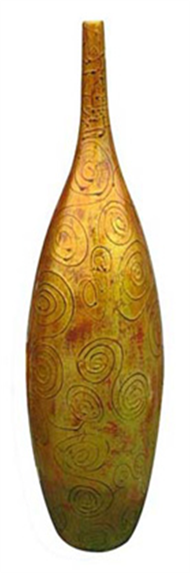 Lacquer vase