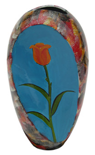 Lacquer vase 