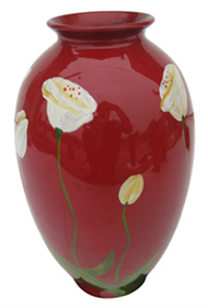 Lacquer vase 