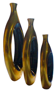 set of 3 flower vases 