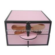 square box with dragonfly key